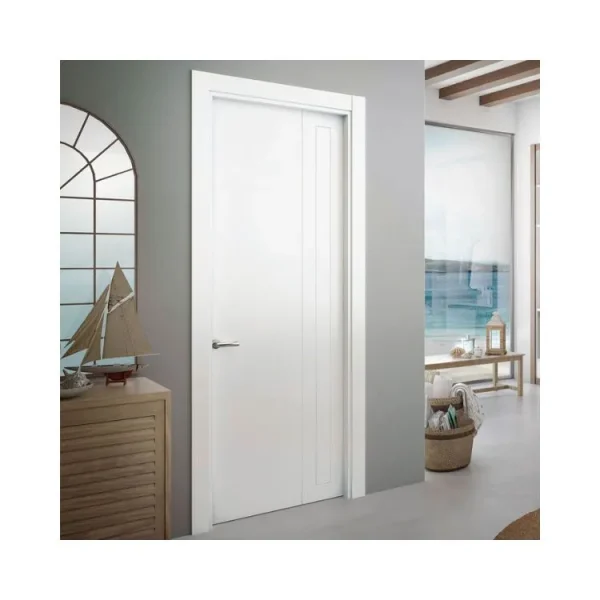 Puerta lacada blanca modelo 922