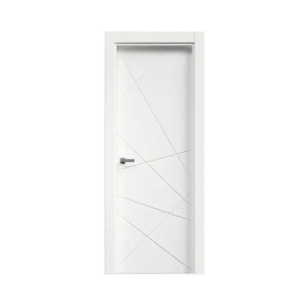 Puerta lacada blanca modelo 977